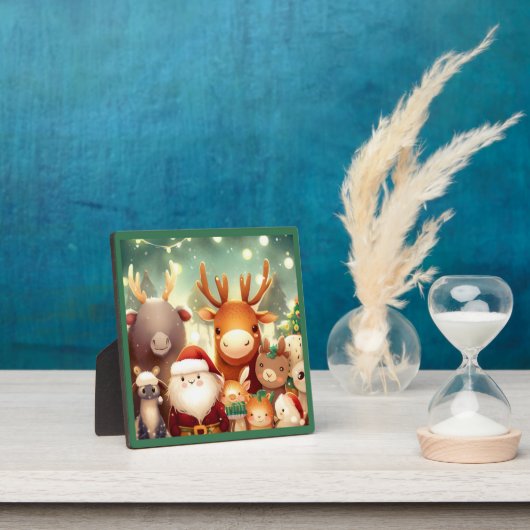 Kerstdieren 8 fotoplaat (Insitu)