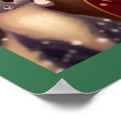 Kerstdieren 8 poster (Hoek)