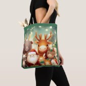 Kerstdieren 8 tote bag (Dichtbij)