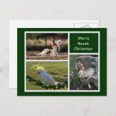 Kerstdieren — Aziatische stijl — Feestdagenkaart (Voorkant / Achterkant)