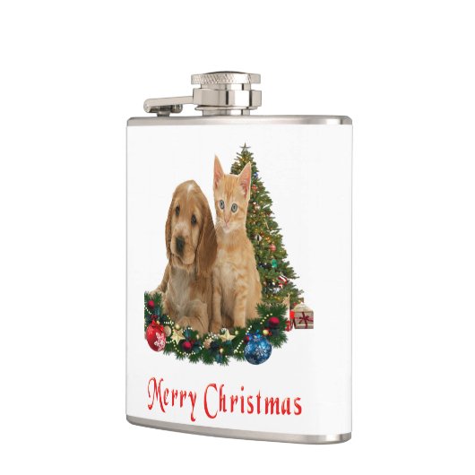 Kerstdieren Heupfles (Links)