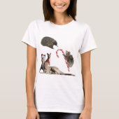 Kerstdieren in Australië T-shirt (Voorkant)