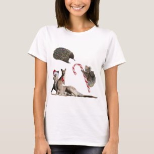 Kerstdieren in Australië T-shirt