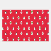 Kerstdieren Inpakpapier Vel (Voorkant 2)