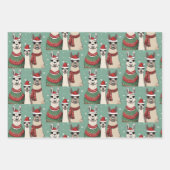 Kerstdieren Inpakpapier Vel (Voorkant 3)