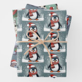 Kerstdieren Inpakpapier Vel (In situ)