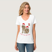 Kerstdieren T-shirt (Voorkant volledig)