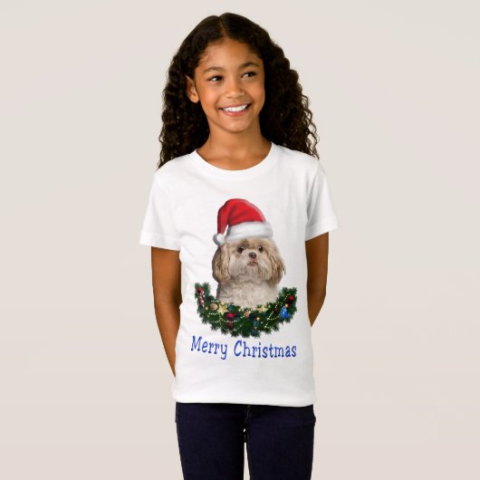 Kerstdieren T-shirt (Voorkant volledig)