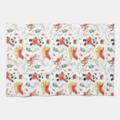 Kerstdieren Theedoek (Horizontaal)