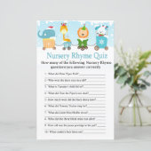 Kerstdieren trainen Nursery Rhyme Quiz (Staand voorkant)