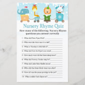 Kerstdieren trainen Nursery Rhyme Quiz (Voorkant)