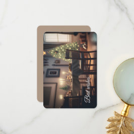 kerstdiner bedankkaart