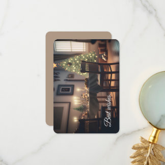 kerstdiner bedankkaart