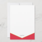 Kerstdiner Boxing Day Uitnodiging (Achterkant)