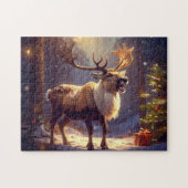 Kerstdiner in het hart van de Kerstman Legpuzzel (Horizontaal)