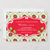 kerstdiner kaart (Voorkant)