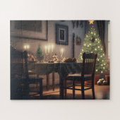 kerstdiner legpuzzel (Horizontaal)