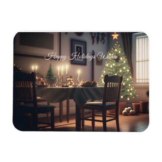 kerstdiner magneet (Horizontaal)