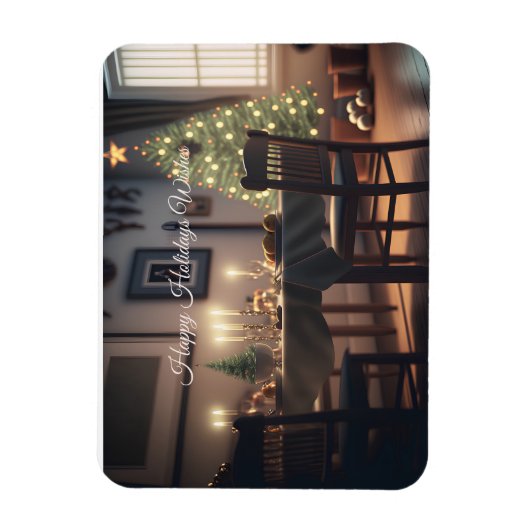 kerstdiner magneet (Verticaal)