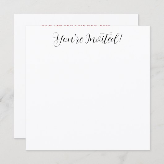 Kerstdiner Party Evergreen Pine Cones Feestdagenkaart (Voorkant / Achterkant)