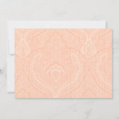 Kerstdiner Plaats diamanten Amaryllis Kaart (Achterkant)