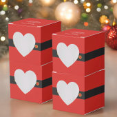 Kerstdiner Santa Baby Bedankdoosjes