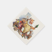 kerstdiner servetten (Hoek)