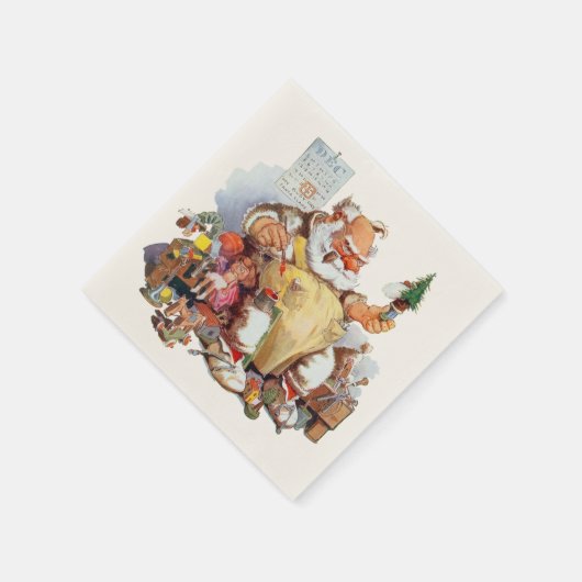 kerstdiner servetten (Hoek)