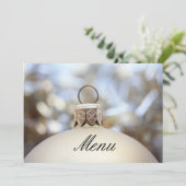 Kerstdinermenu Menu (Staand voorkant)