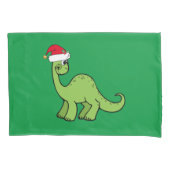 Kerstdinosaur Kussensloop (Voorkant)