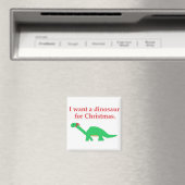 Kerstdinosaur magnet (Insitu (Vaatwasser))