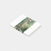Kerstdinosaur Santa Claus Post-it® Notes (Schuin)