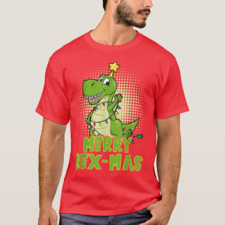 Kerstdinosaurus Merry ReMas Pajamas T Re Boys G T-shirt