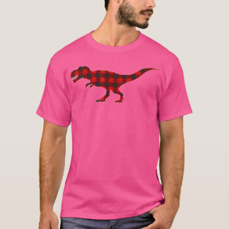 Kerstdinosaurus T-Rex Dino Trex's kerstcadeaus T-shirt
