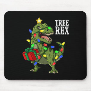 kerstdinosaurusboom Rex boys Girls Kinder Xmas G Muismat