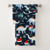 kerstdinosaurussen bad handdoek (Insitu)