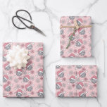 Kerstdisco ballen inpakpapier vel<br><div class="desc">Kerst disco ballen.</div>