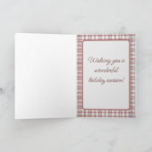 Kerstdkaart met Kardinaal Kaart (Binnen)