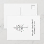 Kerstdobbelkaart Feestdagenkaart (Voorkant / Achterkant)