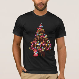 Kerstdoberman Dog Puppy Cute T-shirt