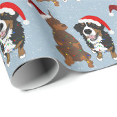 Kerstdoberman Pinscher Cadeaupapier (Rol Hoek)