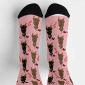 Kerstdoberman Pinscher Sokken (Top)