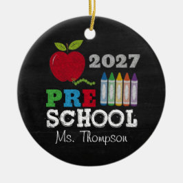 Kerstdocent Geschenk 2027 Naam Ornament