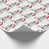 Kerstdokter Labrador Retriever Cadeaupapier (Hoek)