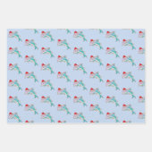 Kerstdolfijn Hangschildpad Zee leven Inpakpapier Vel (Voorkant 2)