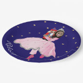 Kerstdonker Geharreld Ballerina Clara Paper Bord (Gekanteld)