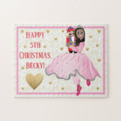 Kerstdonker Haire Ballerina Clara Legpuzzel (Horizontaal)