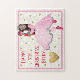 Kerstdonker Haire Ballerina Clara Legpuzzel