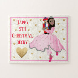 Kerstdonker Haire Ballerina Clara Legpuzzel
