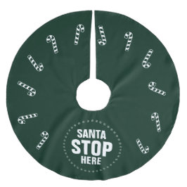 kerstdonkergroene snoeprietskerststop hier kerstboom rok